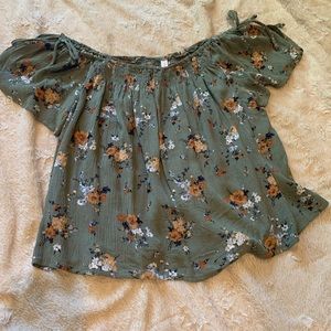 Off the shoulder top
